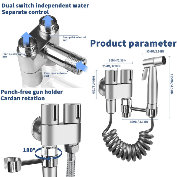Ultimate Bathroom Bidet Sprayer Set