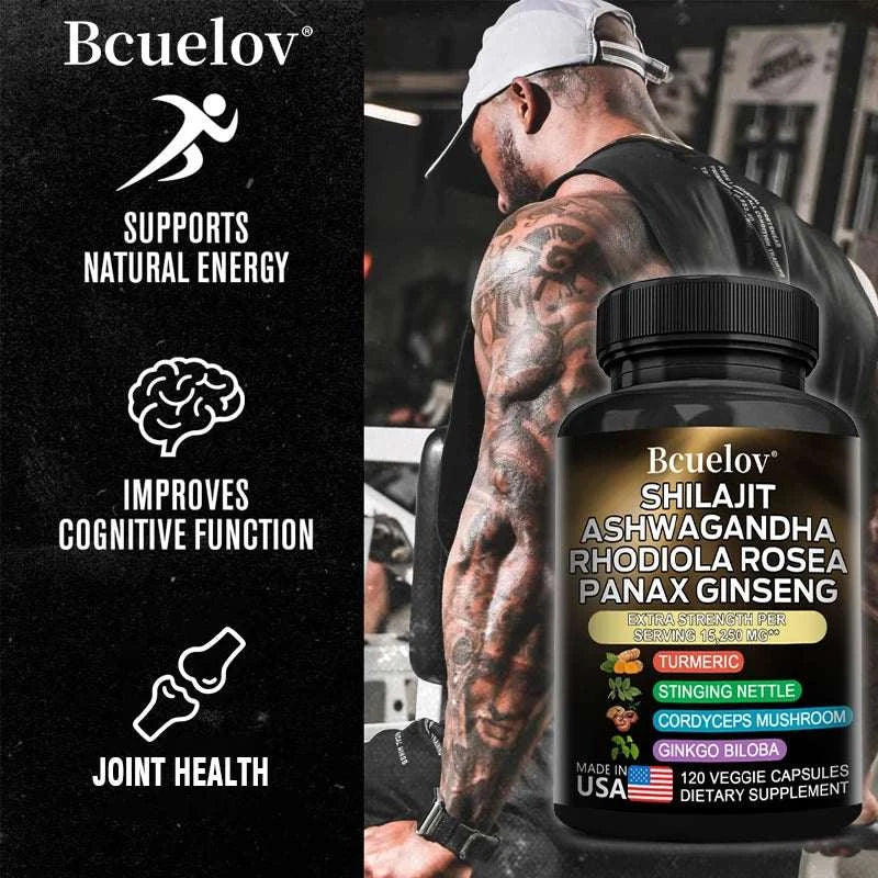 Himalayan Shilajit Vitality Blend Boost Capsules