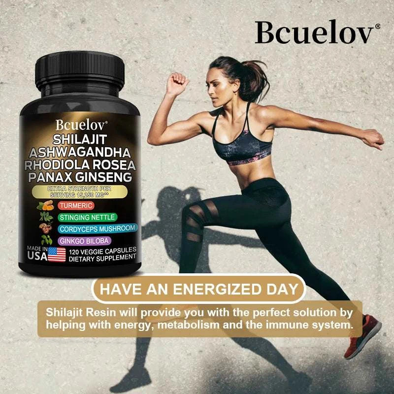 Himalayan Shilajit Vitality Blend Boost Capsules