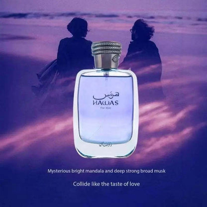 RASASI Hawas Black For Men - Eau de Parfum Spray 3.4 Oz