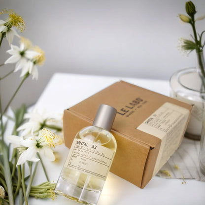 Le Labo Santal No.33 Perfume - Eau De Parfum Inspired By Santal 33 Long-Lasting Unisex Fragrance-Spray 100 ml 3.4 OZ Best Gifts