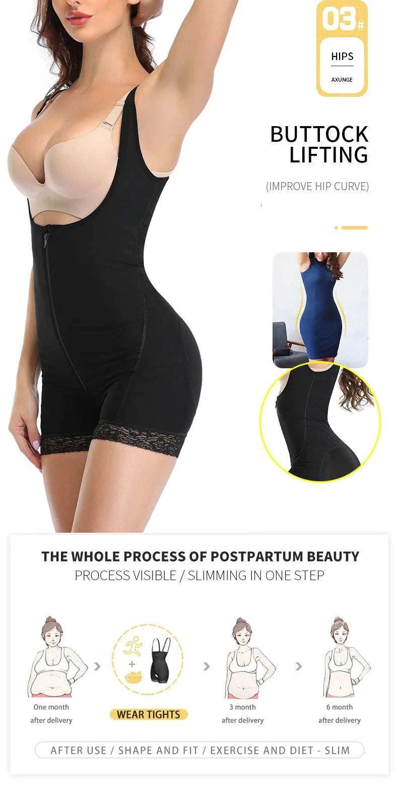 Colombianas Shapewear for Women | Seamless Triple Control Tummy & Thigh Slimmer Body Shaper