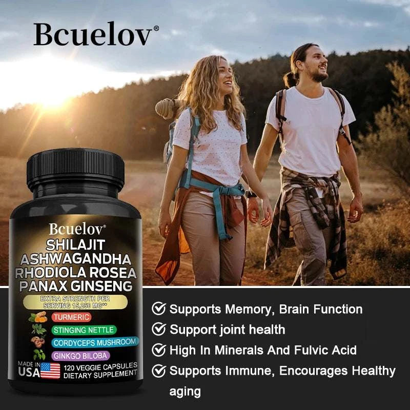 Himalayan Shilajit Vitality Blend Boost Capsules