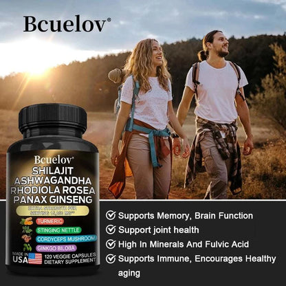 Himalayan Shilajit Vitality Blend Boost Capsules