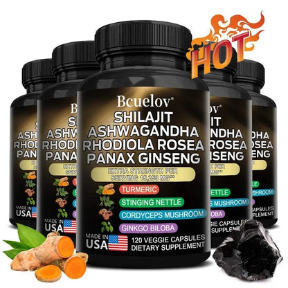 Himalayan Shilajit Vitality Blend Boost Capsules